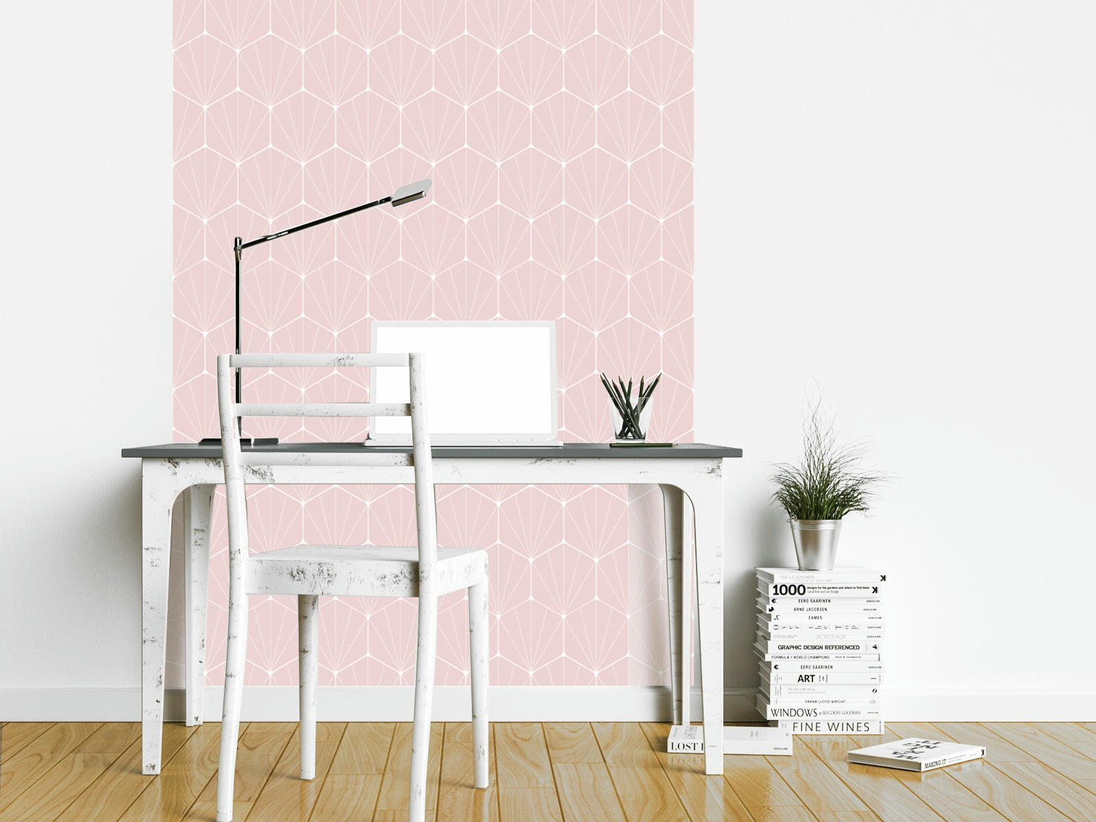 - Papier peint adhésif constellation rose 60cmx2m50