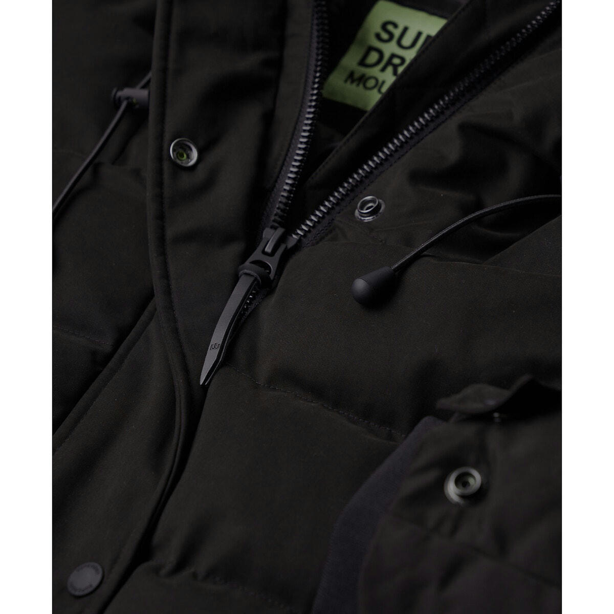 Parka longue à capuche