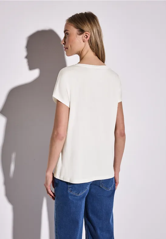 T-Shirt mit Folien Wording