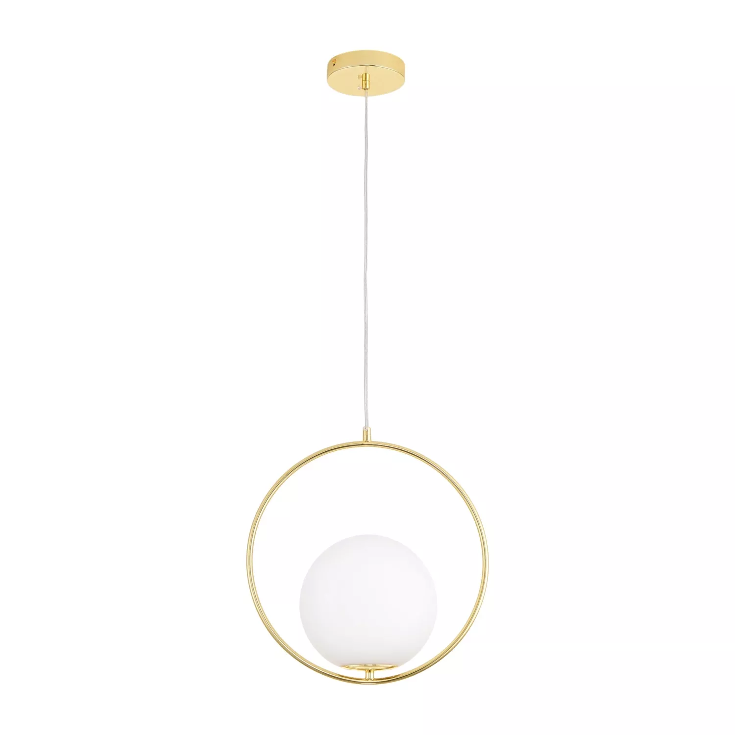Lampa wisząca COSTA ROUND złota 35 cm
