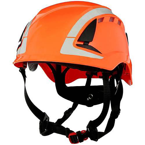 3M SecureFit X5007V-CE Casque de protection orange, EN 397 et EN 12492