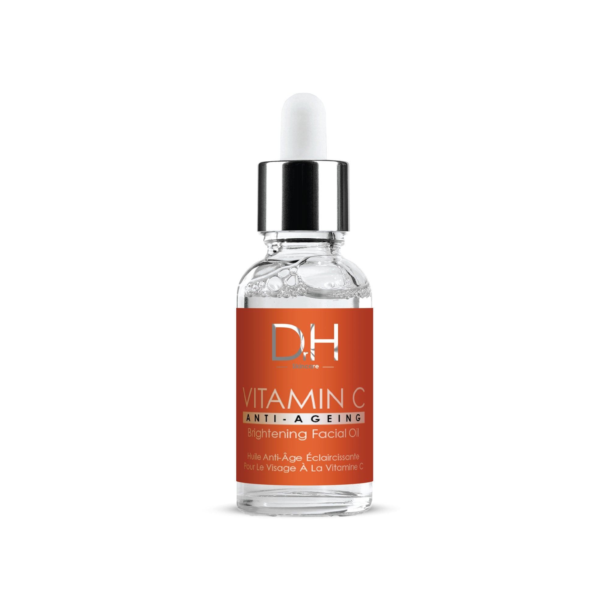 Dr H Vitamin C Brightening Anti-Ageing Facial Oil 30ml for Brightening and Radiance