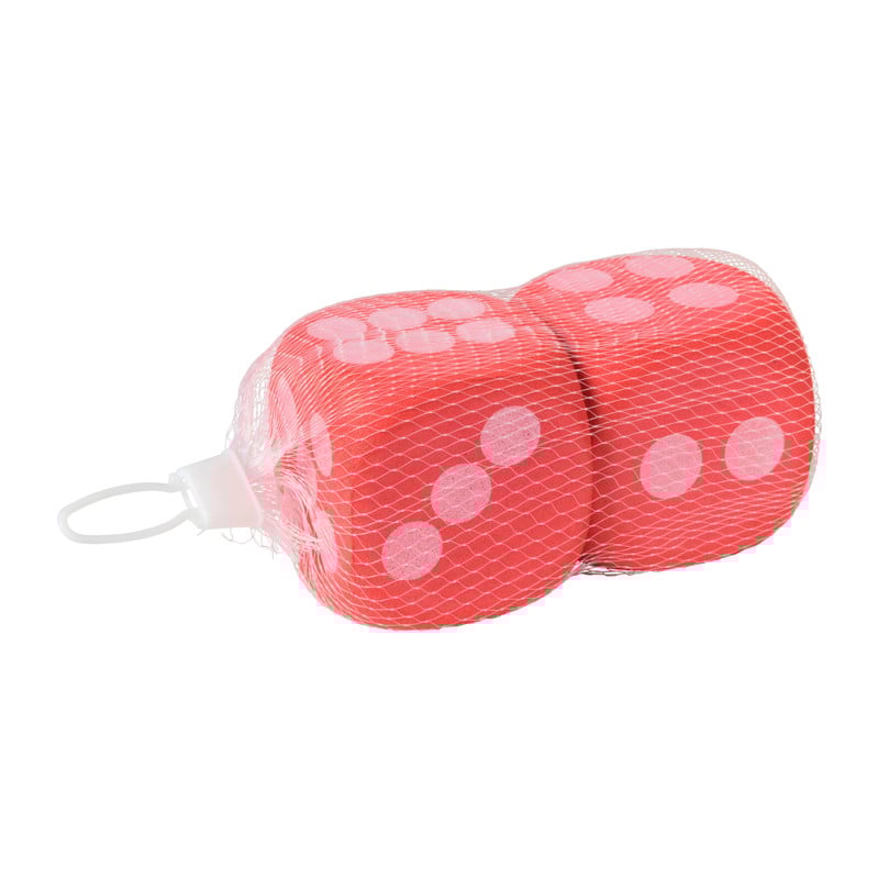 Dobbelstenen groot - 6x6cm - set van 2