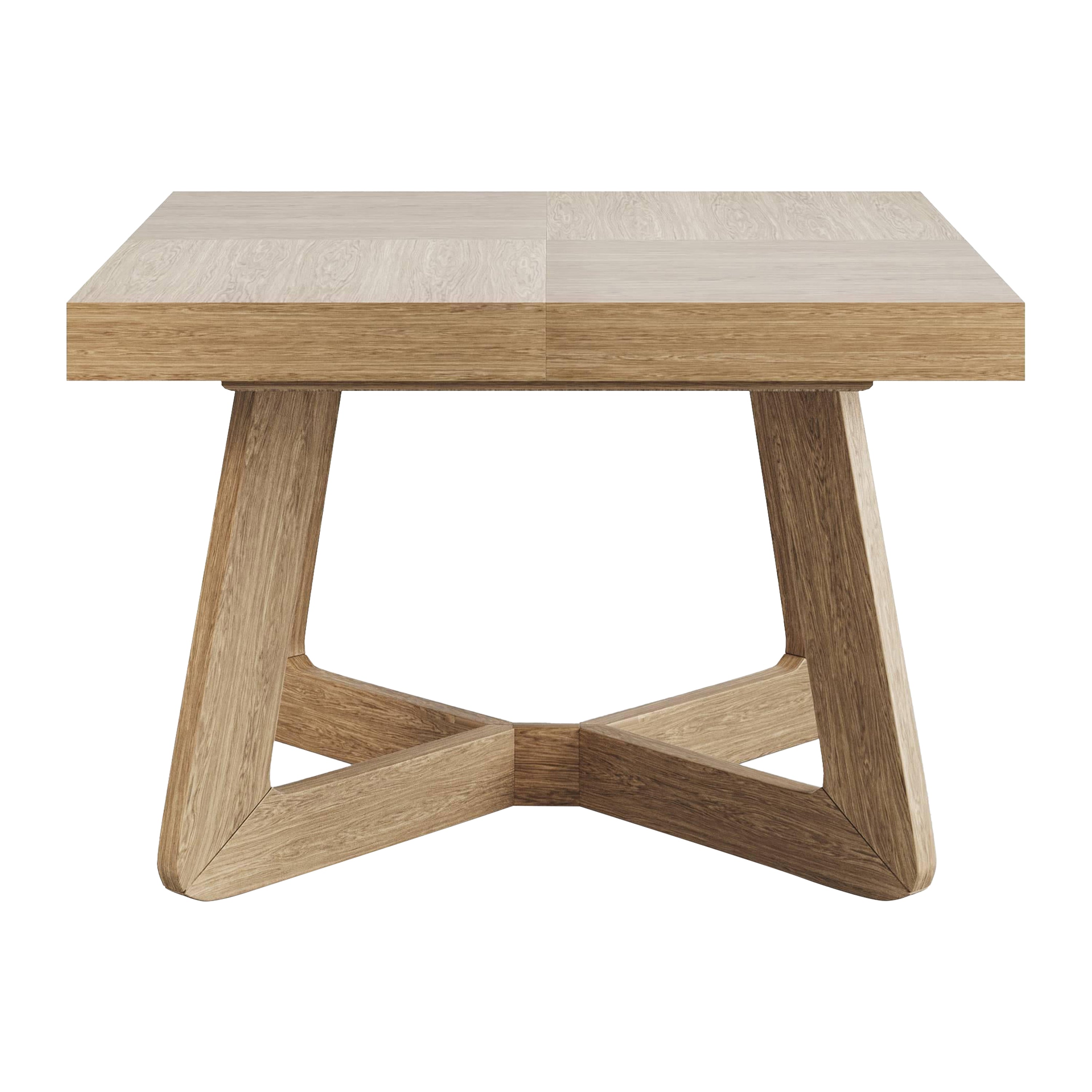 Windsor & Co Nodi Eettafel Uitschuifbaar 130/230 x 130 - Naturel Eiken