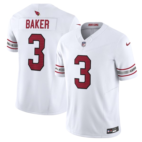 Budda Baker Arizona Cardinals Nike Vapor F.U.S.E. Limited Jersey - White/Cardinal