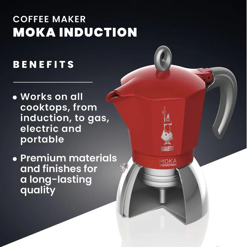 Kaffeemaschinen New Moka Induktion