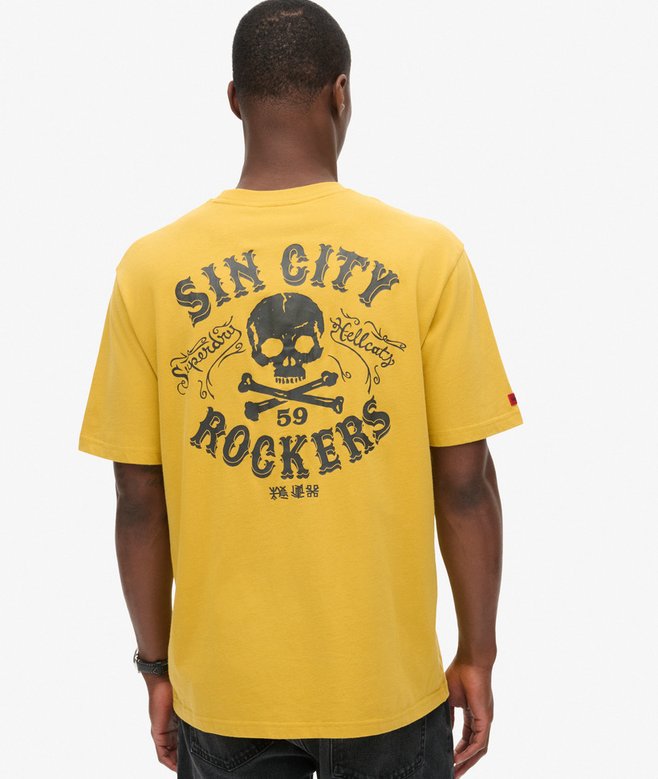 Lo-fi Punk Graphic Loose T-Shirt