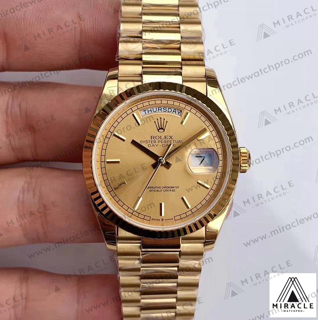 ROLEX-DAY DATE-REF.M128238-0045-ELITE CLONE-36MM-Replica Watch