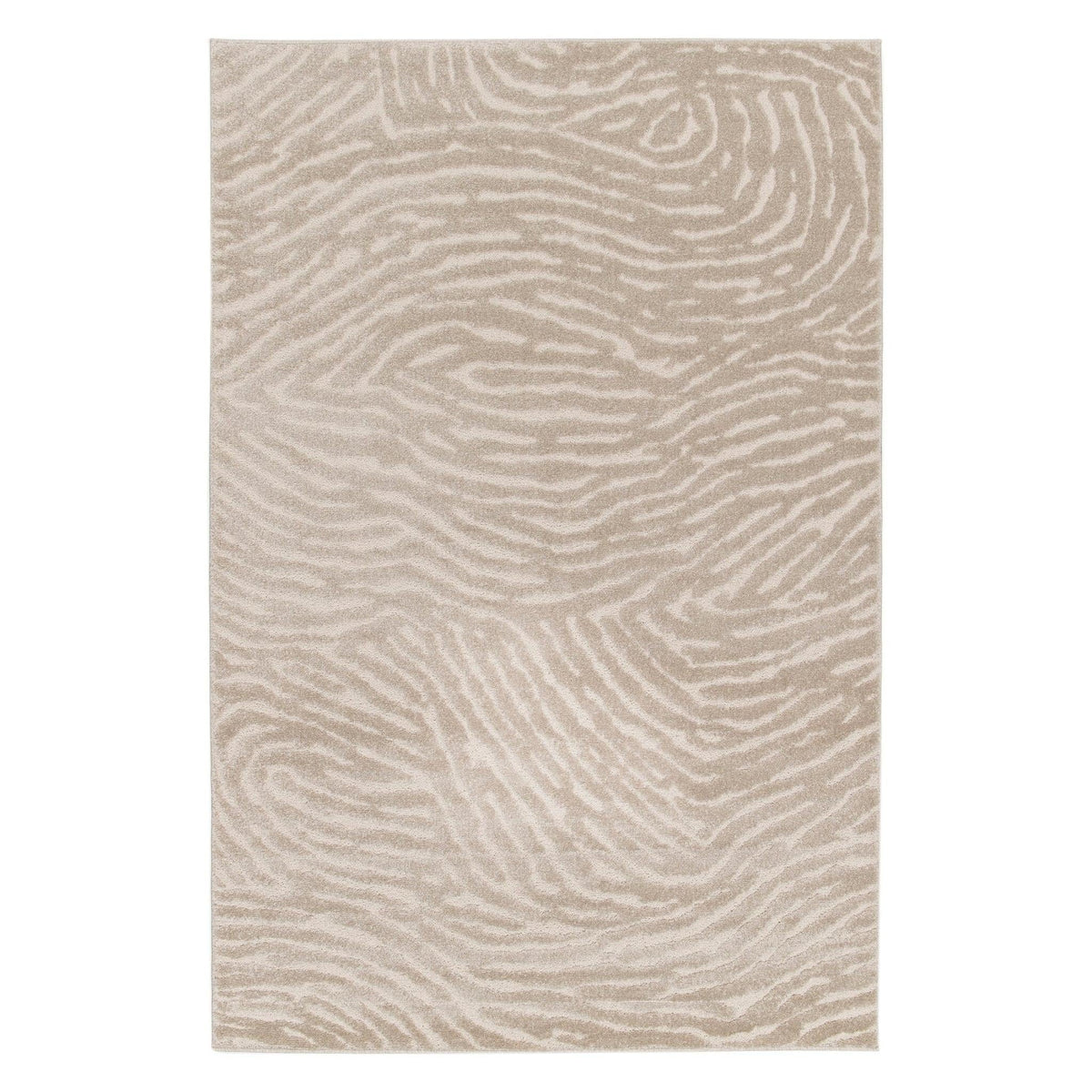AFK Living vloerkleed Avalon - reliëfeffect - beige - 120 x 170 cm