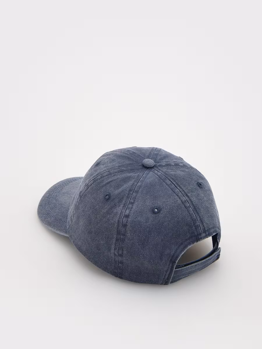 Baseball Cap With Wash Effect