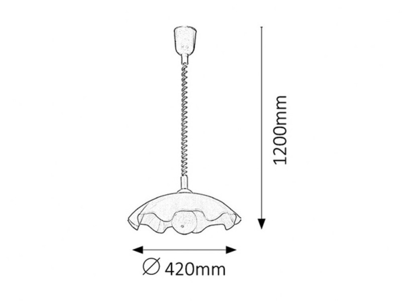 Lampa wisząca SMERLATO 4675 Rabalux