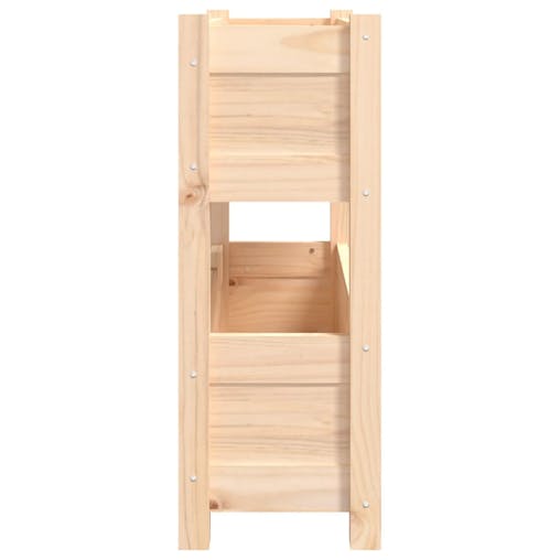 NNEVL Planter 77x25x66 cm Solid Wood Pine