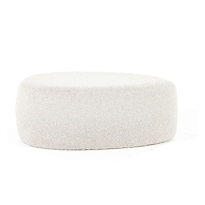 FurniLux Poef Liby groot - beige copenhagen - 90x70x35 cm