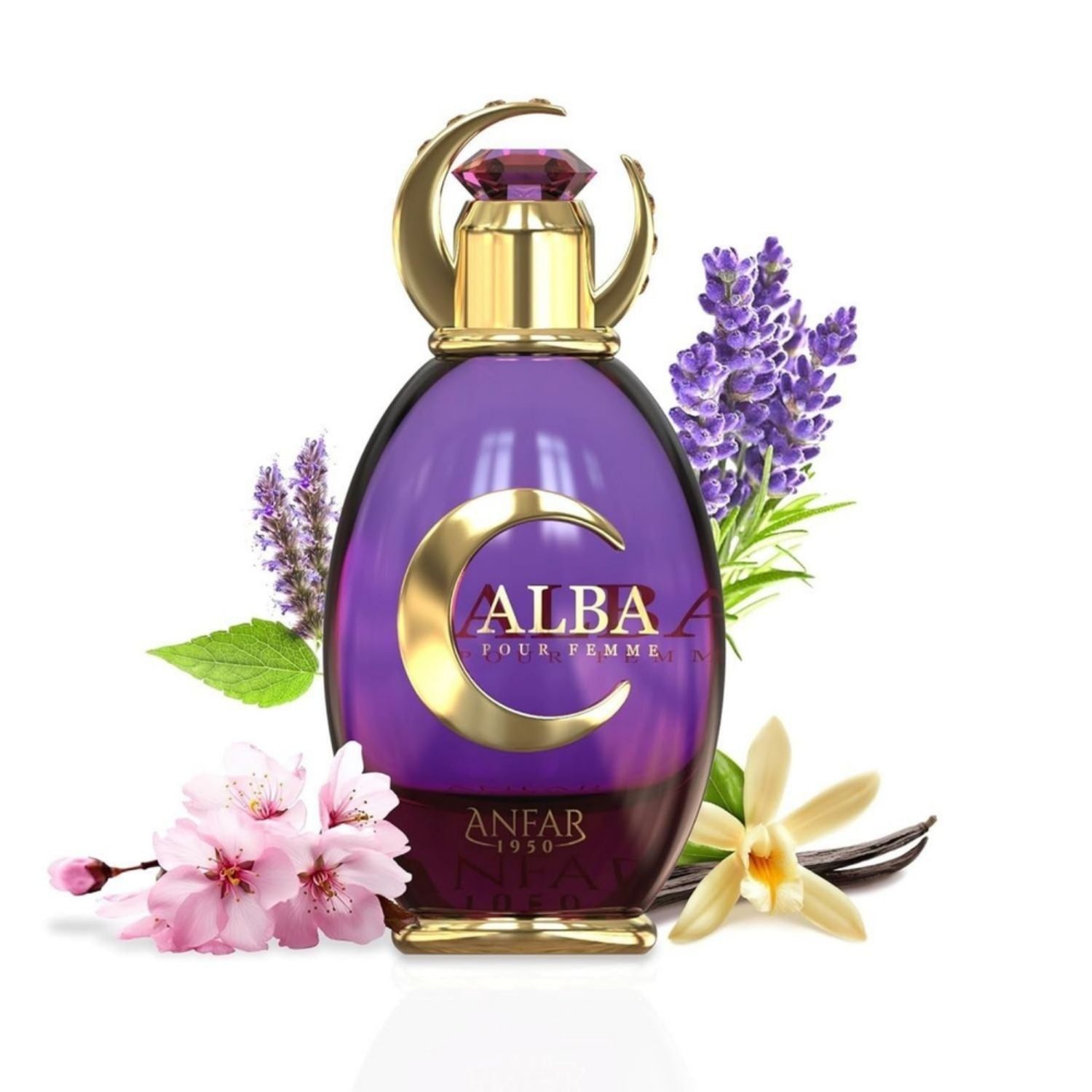 Anfar 1950 Alba Pour Femme 100ml Extrait Serie Lunaire