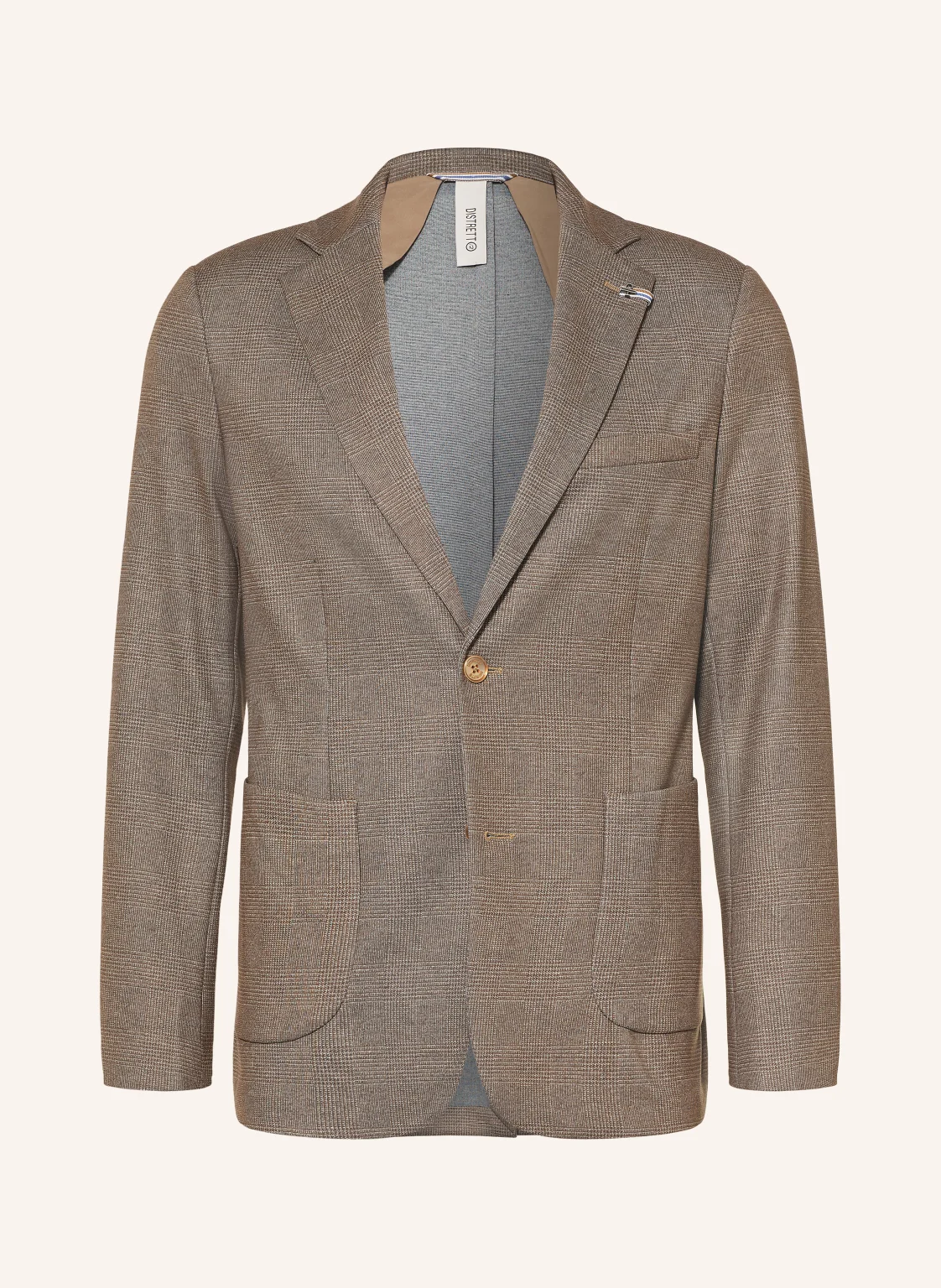DISTRETTO 12 Anzugsakko CARRACCI Slim Fit aus Jersey