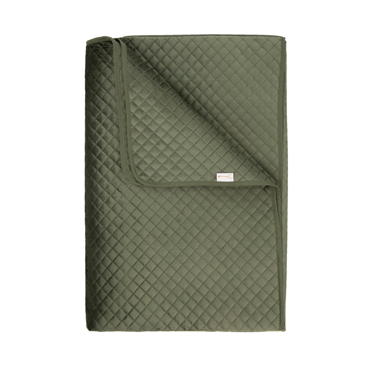 Yellow Bedsprei Victoria - army green