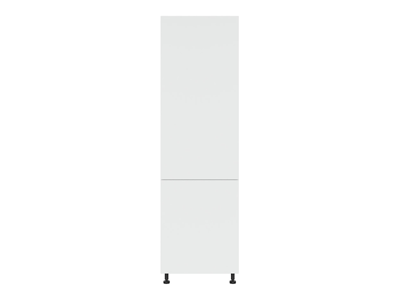 Szafka kuchenna wysoka Top Line 2 60 cm lewa z szufladami śnieżny super mat