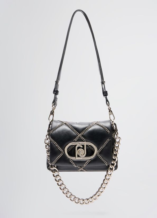 Borsa LaPuffy piccola con catene