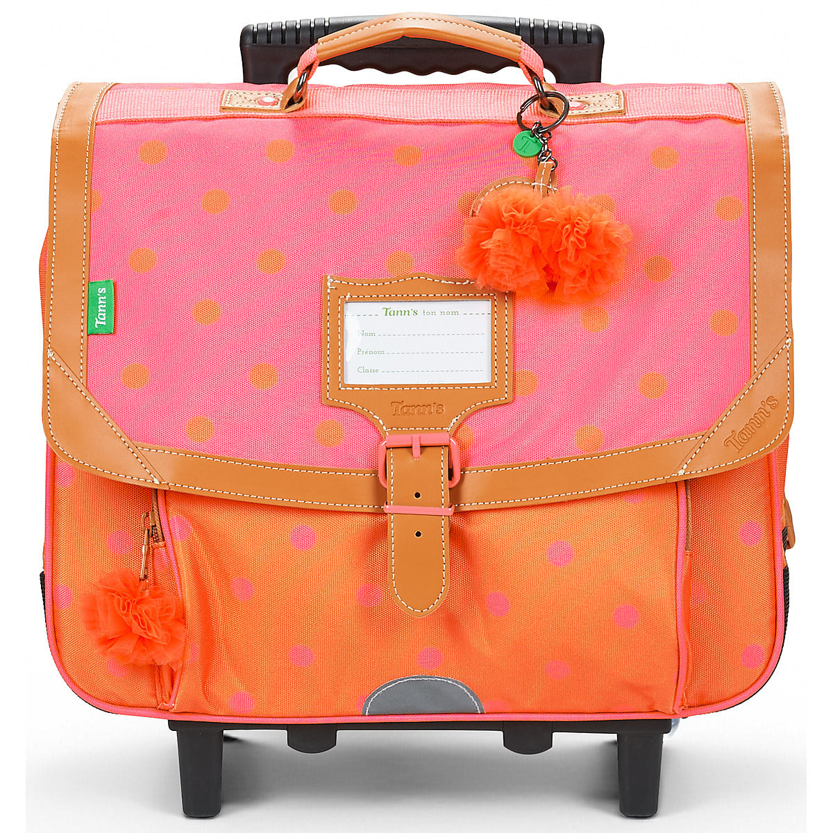 Tann's - SIDONIE TROLLEY 38 CM - Pink / Orange
