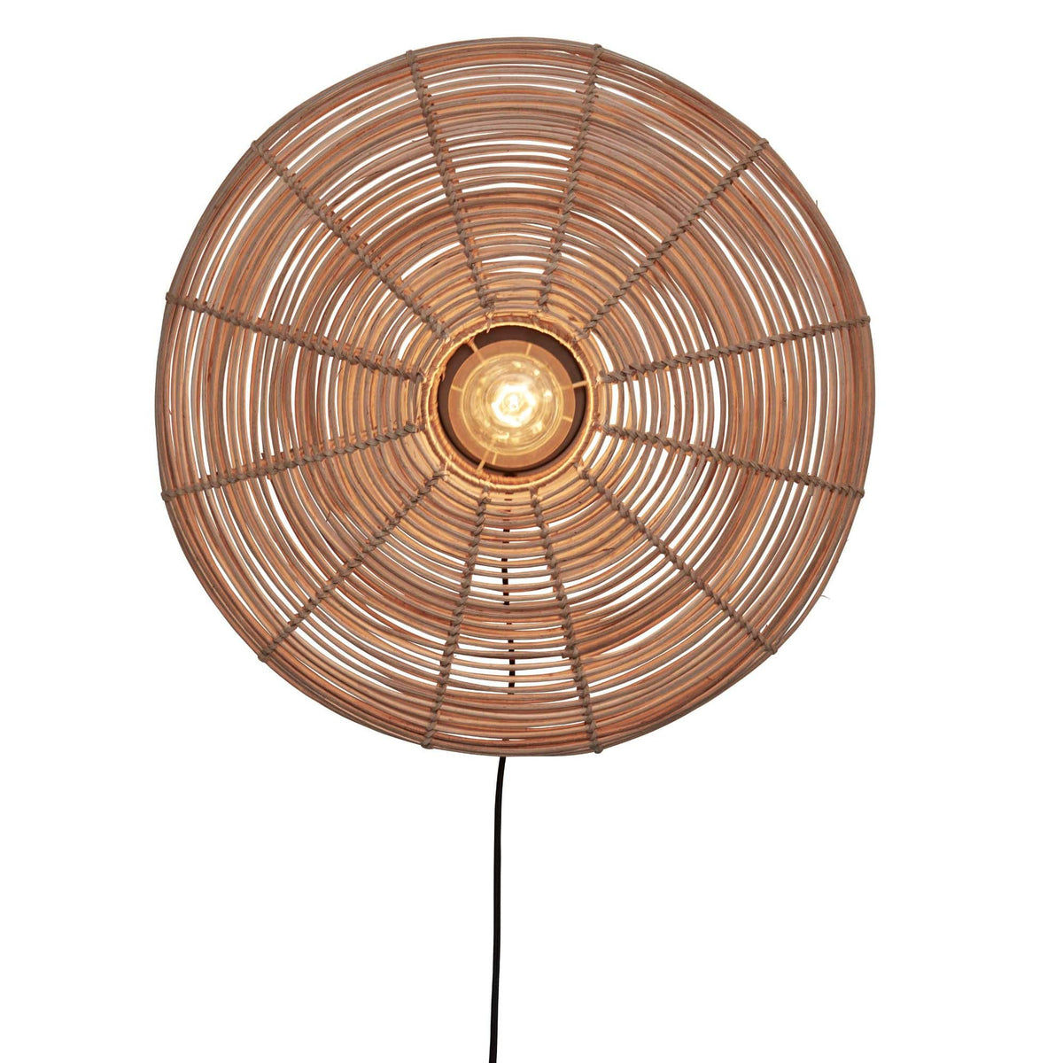 GOOD&MOJO wandlamp Tanami - bruin - Ø18cm