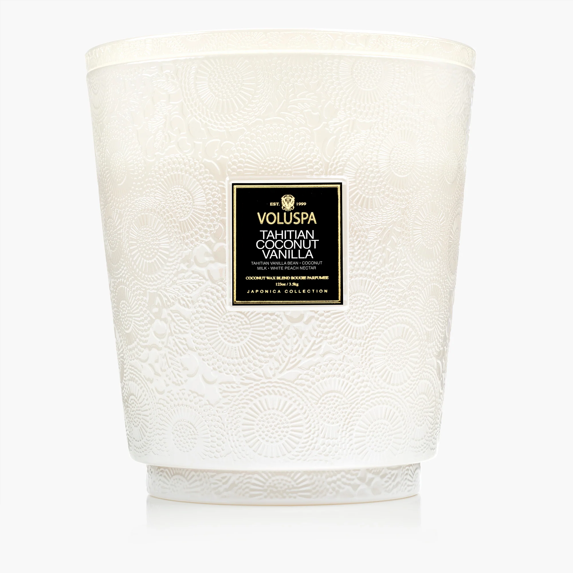 Tahitian Coconut Vanilla - 5 Wick Hearth Candle