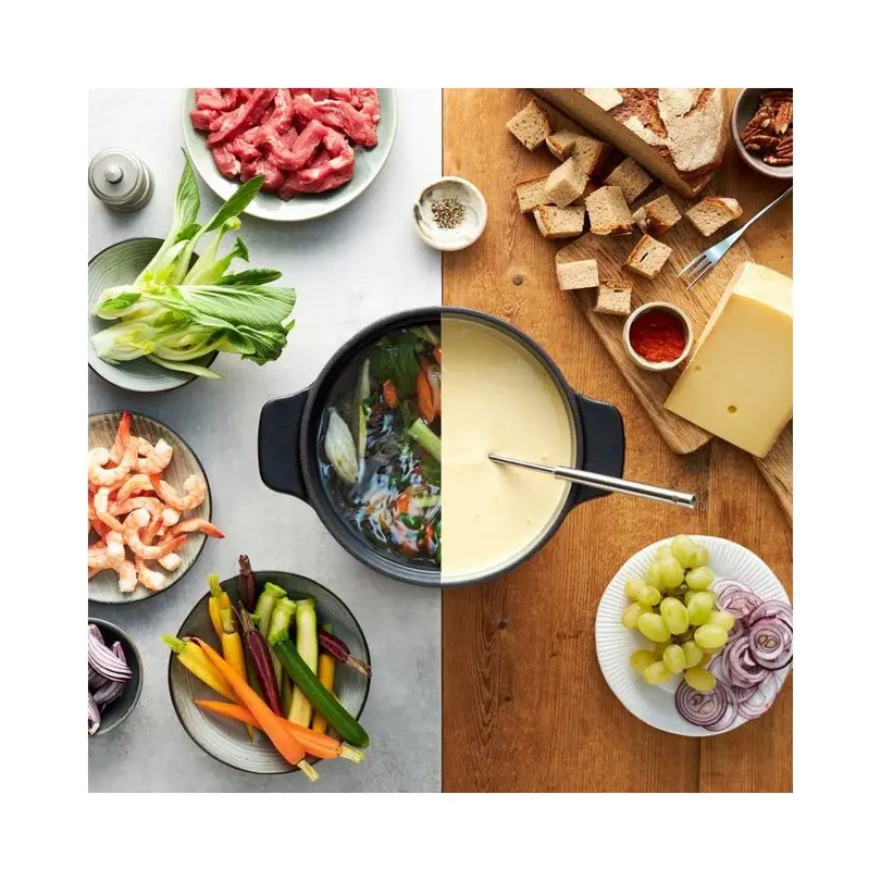 Fondue-Gabeln 6er-Set 2IN1 INOX