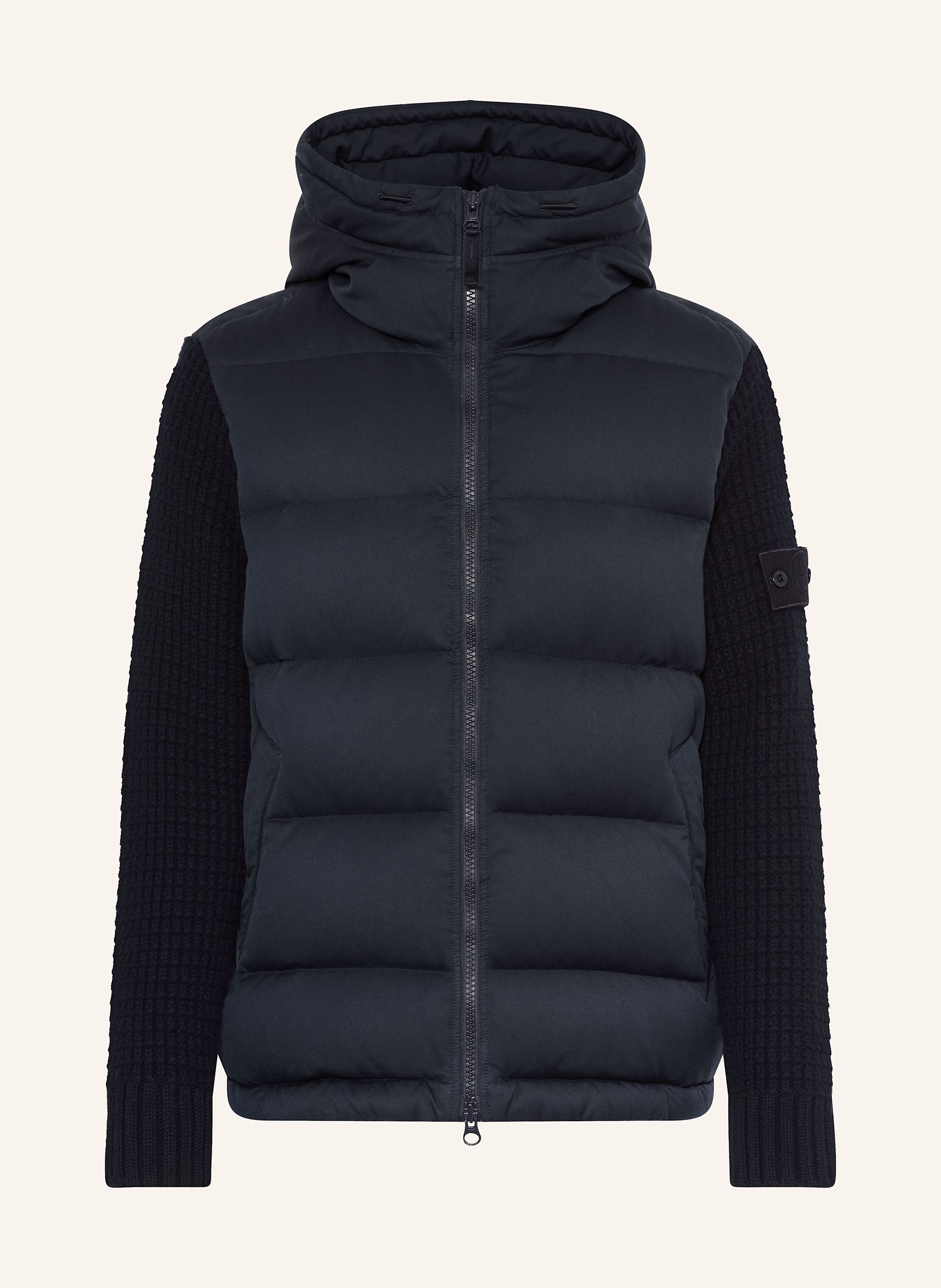 STONE ISLAND Daunenjacke GHOST im Materialmix