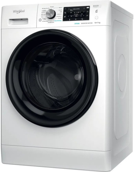 Pralko-suszarka Whirpool FFWDD1076258BVEU