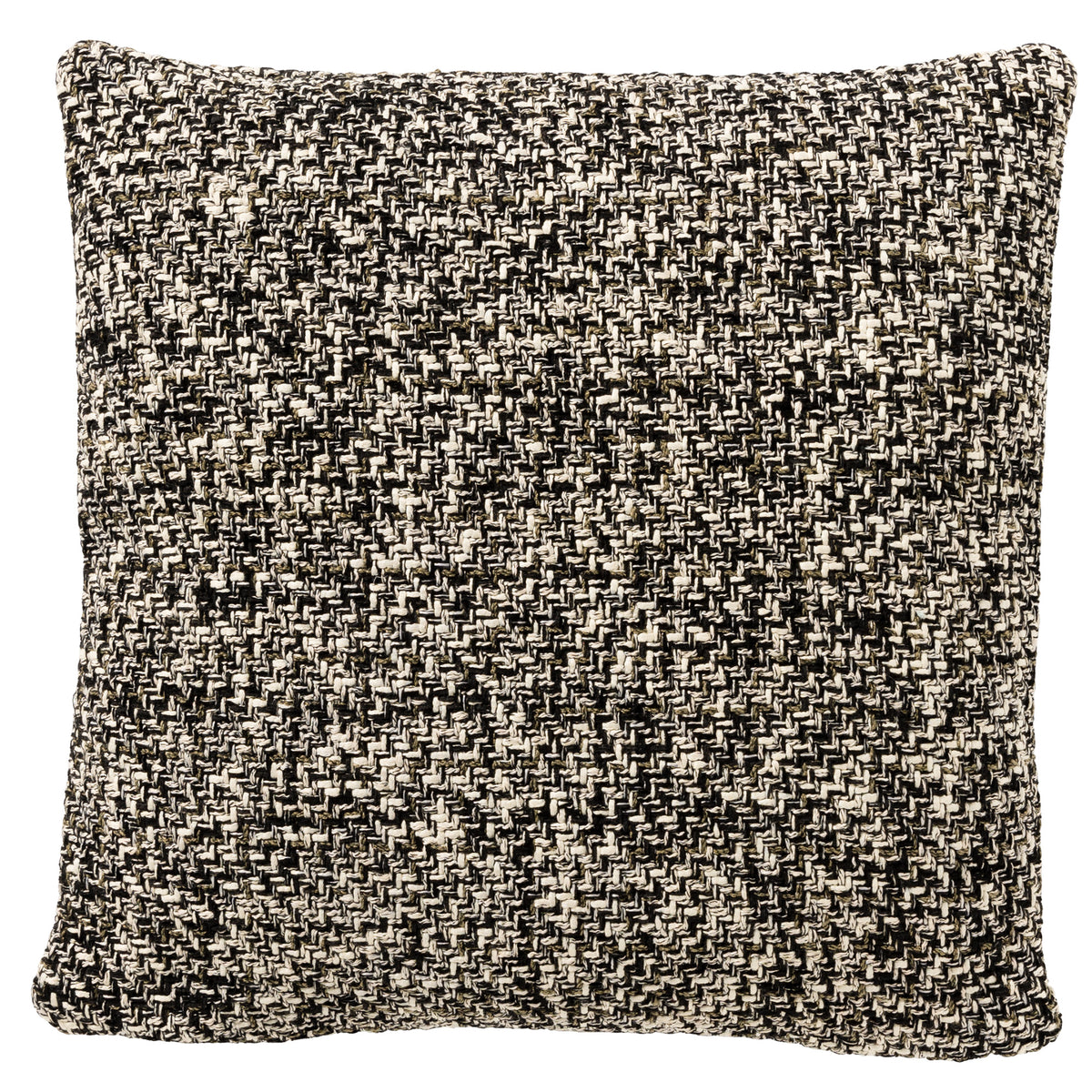 PHILIPPE | sierkussen 45x45 cm | Raven | zwart | Hoii | met duurzame kussenvulling