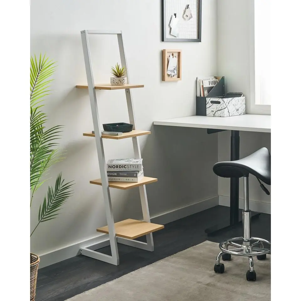 JOPLIN - Boekenkast - Wit - Vezelplaat