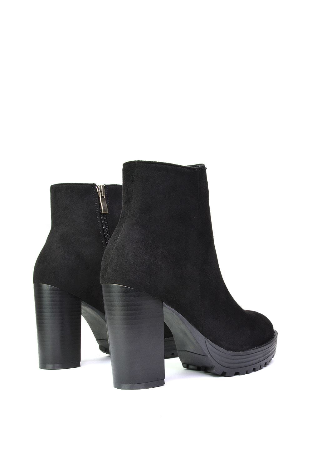XY London Cole' Ankle Boots With Platform Heel