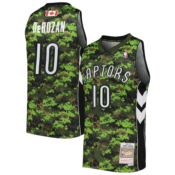 DeMar DeRozan Toronto Raptors 2011/12 Hardwood Classics Swingman Jersey - Camo