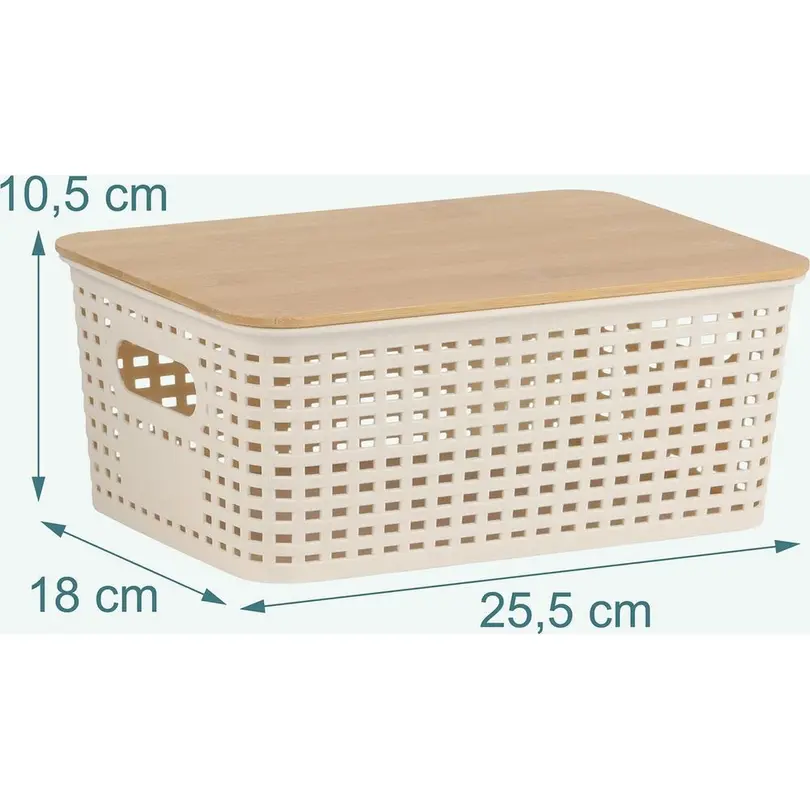Aufbewahrungsbox 6er-Set relaxdays