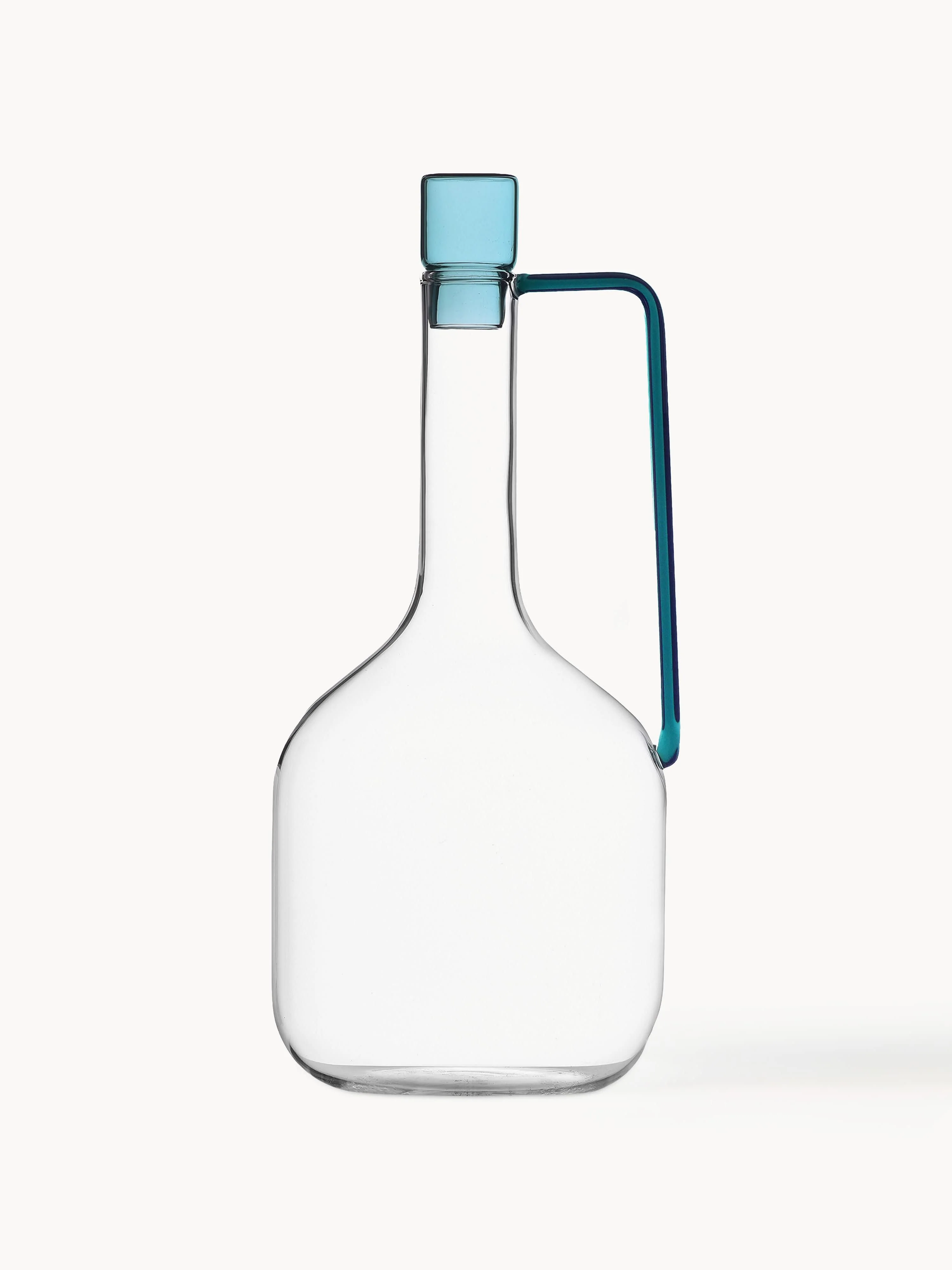 Handgefertigter Krug Liberta aus Borosilikatglas, 1.4 L