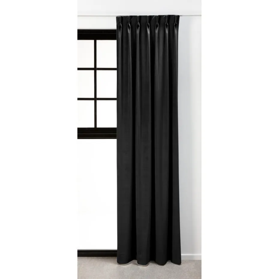 Kwantum Vouwgordijnen | Gordijnen | Gordijn Carol  Zwart