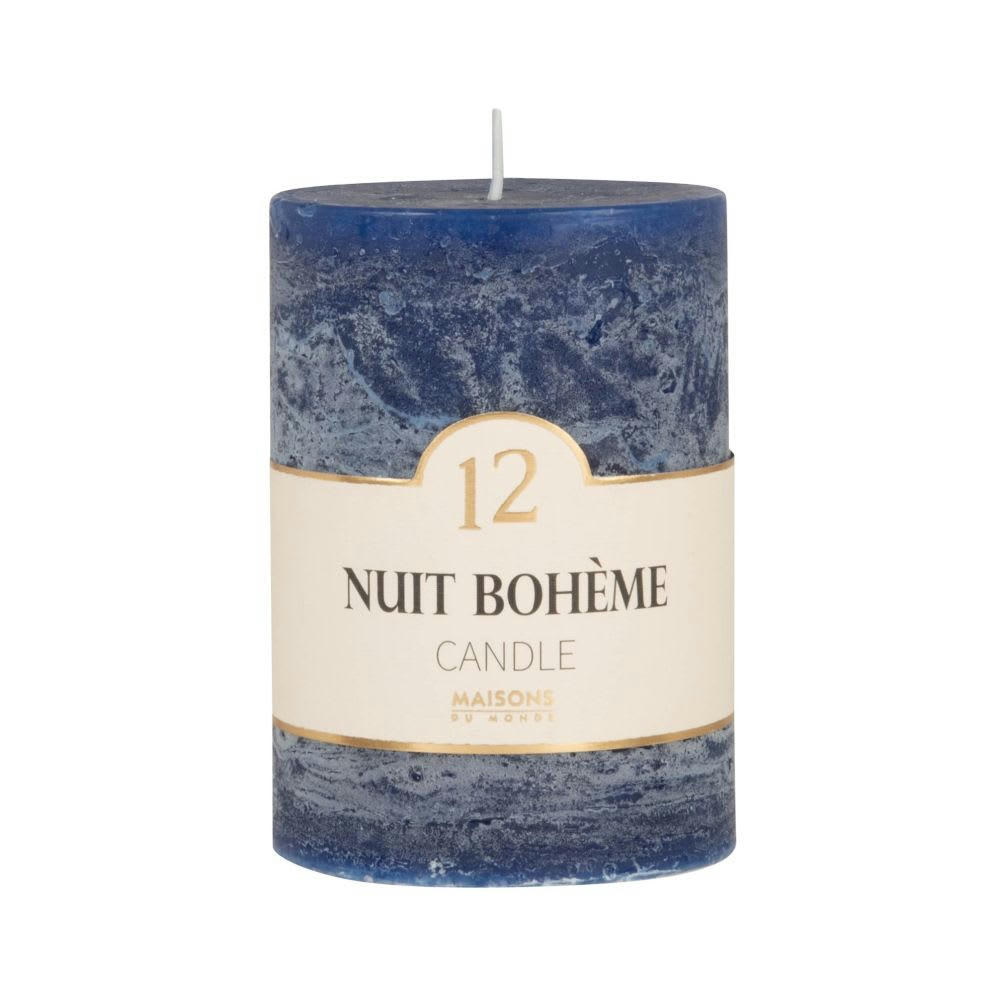 COLORAMA - Bougie parfumée bleue H10, 330g