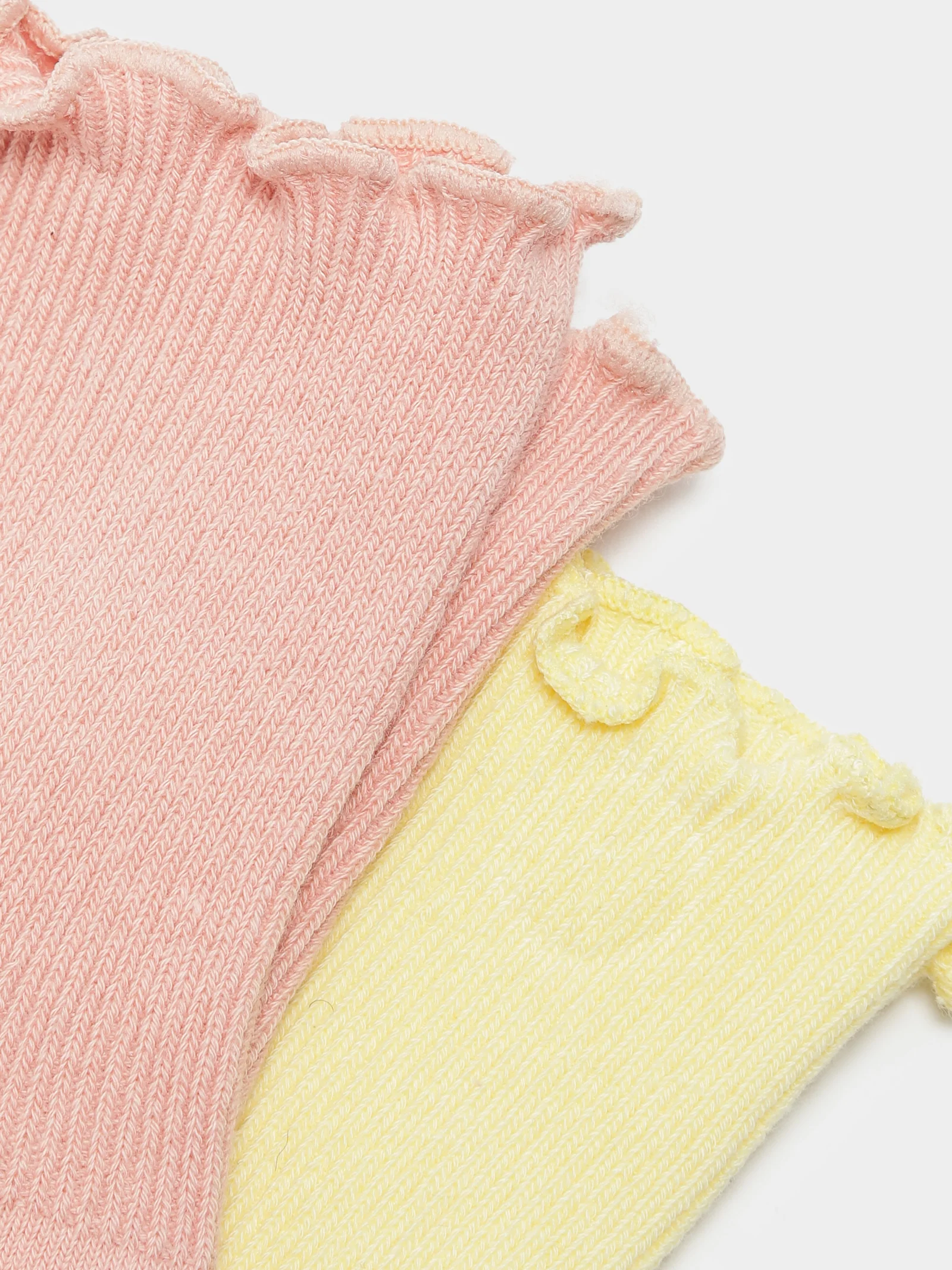 2 Pairs of Ruffle Ankle Socks