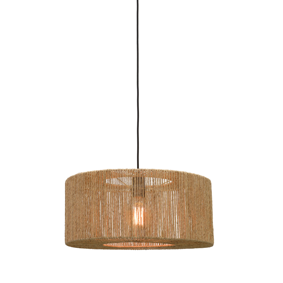 GOOD&MOJO hanglamp Iguazu - bruin - Ø50cm