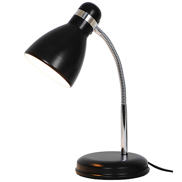 Lampe de bureau Naraji E27 IP20 noir