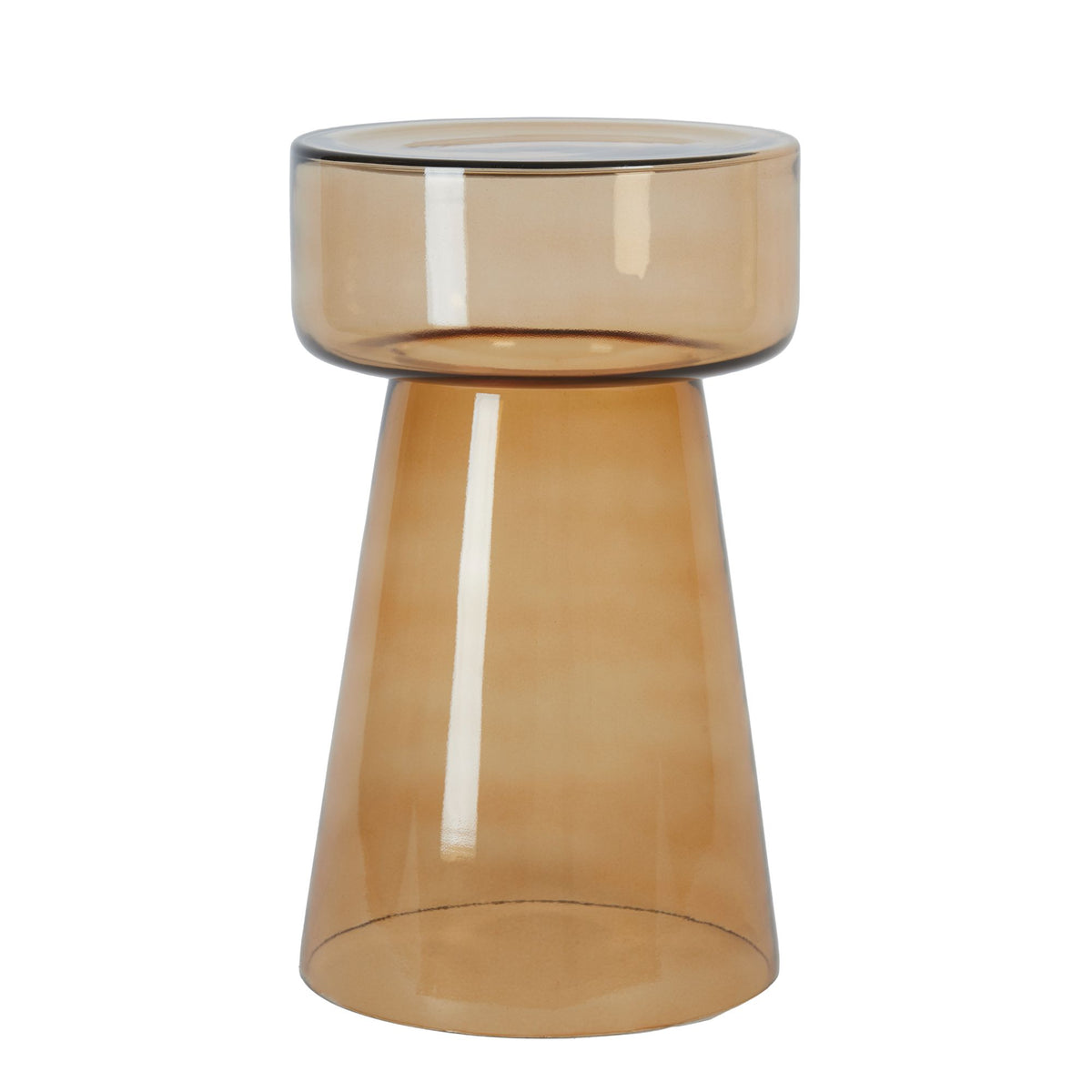 Light & Living bijzettafel Dakwa - geel - Ø30cm