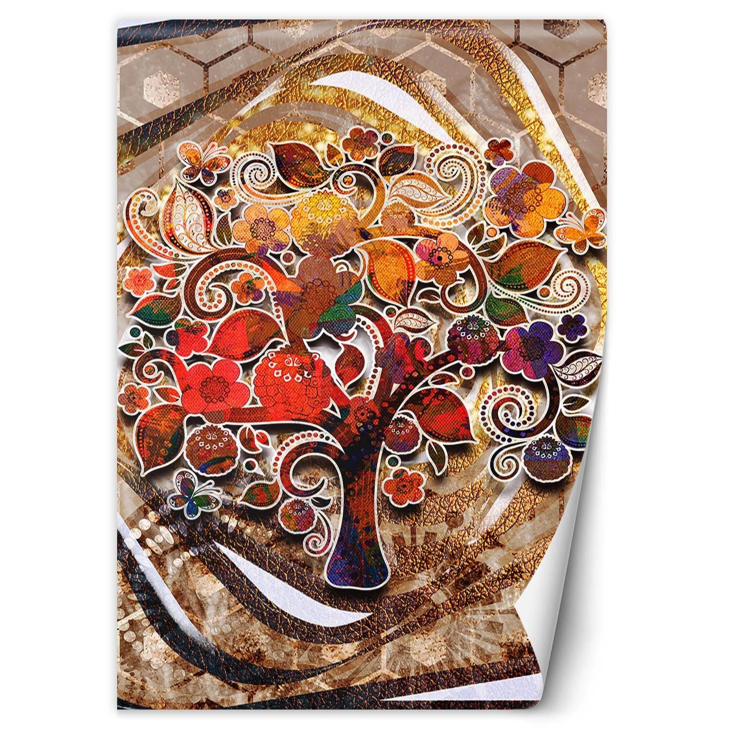 Feeby Fototapeta, Drzewo życia Gustaw Klimt 100x140