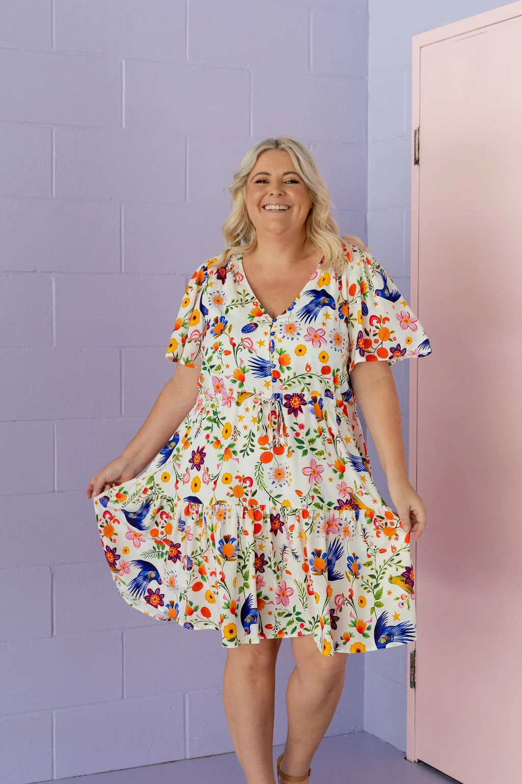 Esmae Dress in Star Crossed Lovers