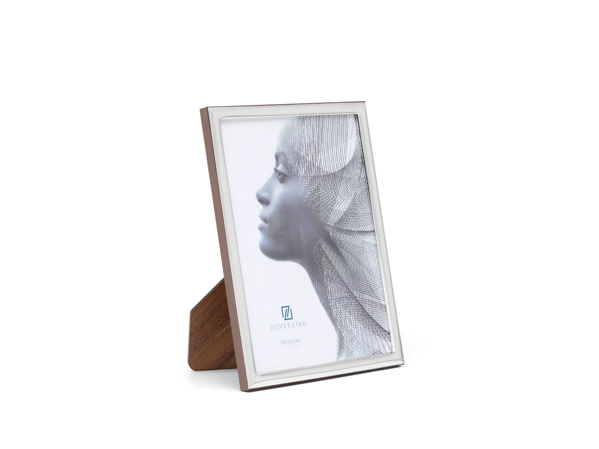 Zilverstad - Premium fotolijst Ancona - 10x15 - Miro Silver