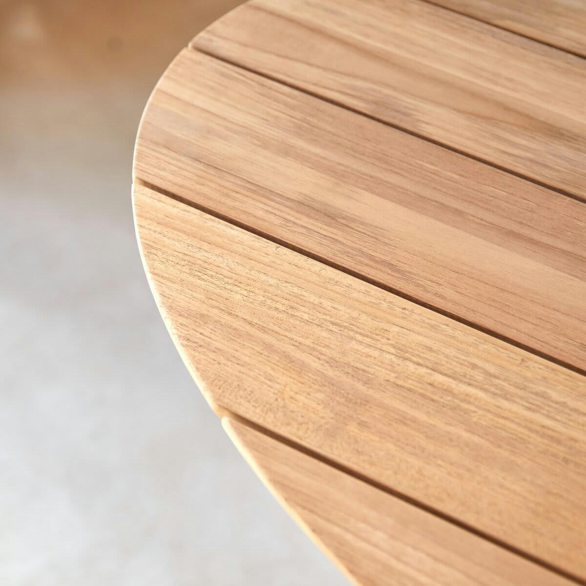 PALOMA - Table ovale en teck massif 6 pers.