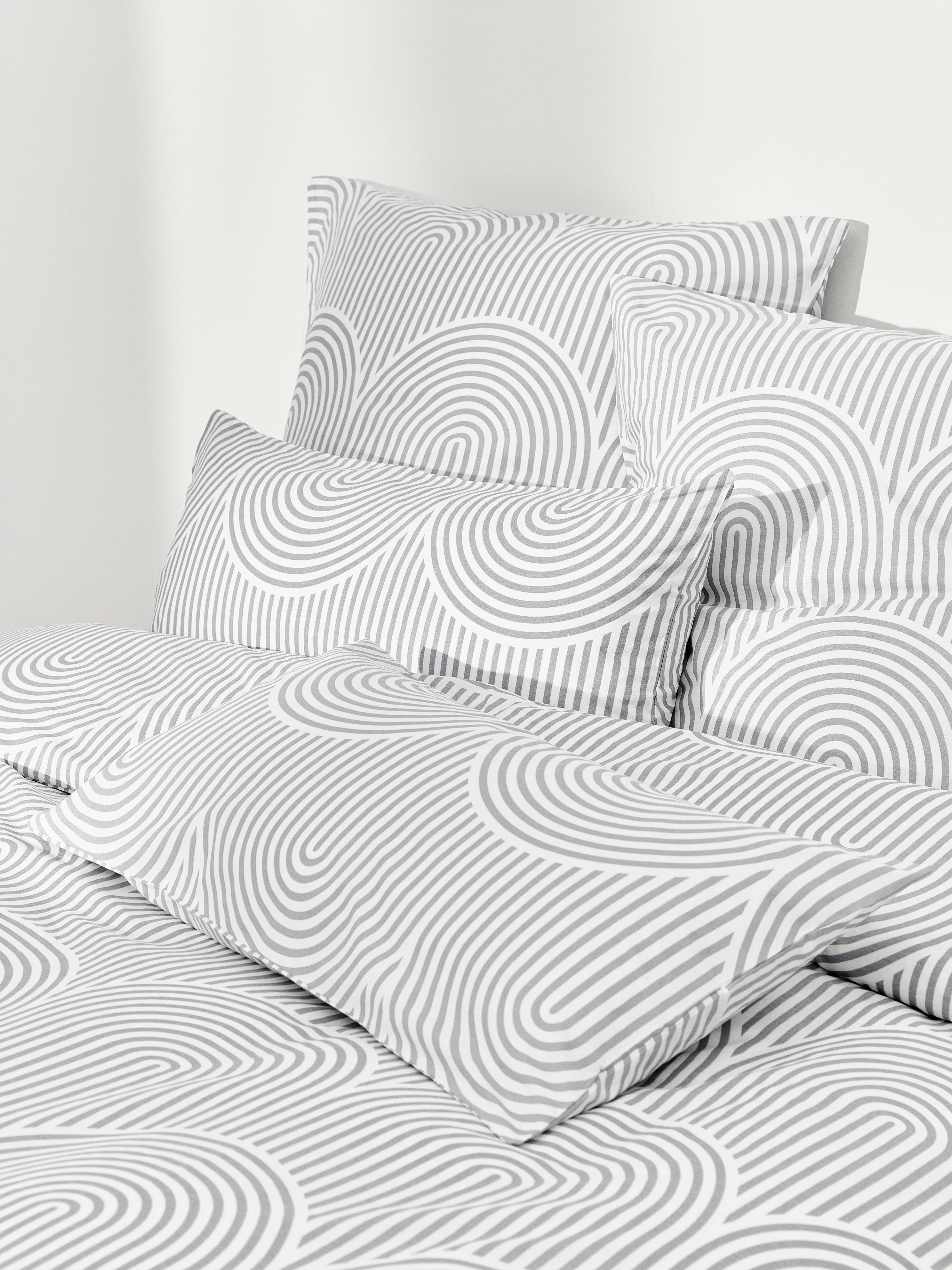Baumwoll-Kopfkissenbezug Arcs