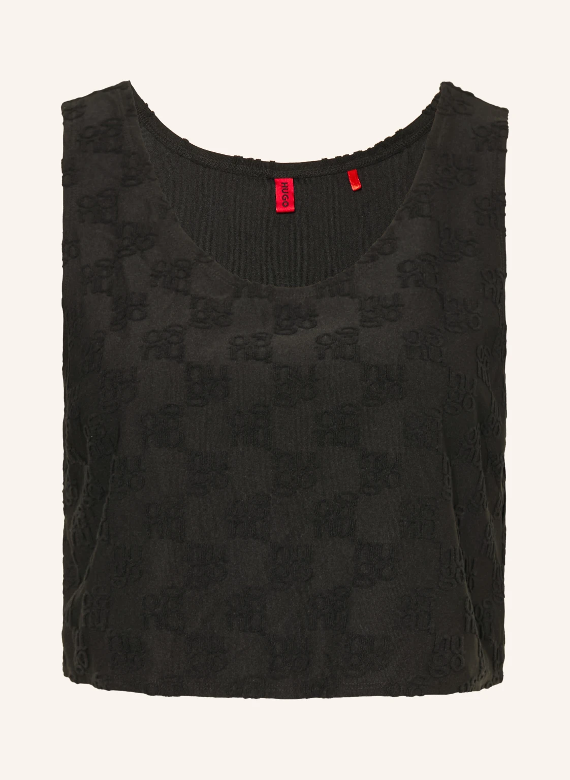 HUGO Cropped-Top TERRY