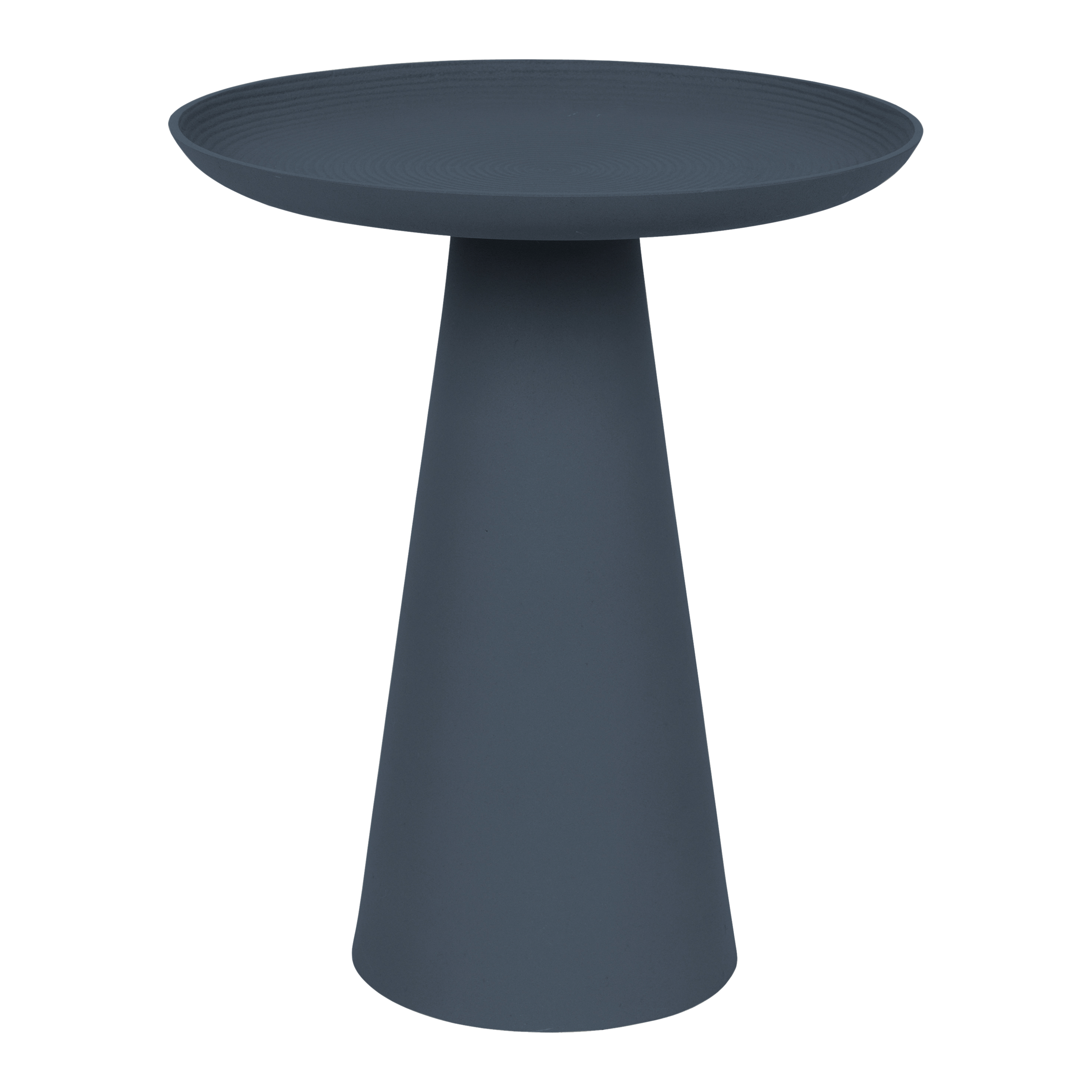 by fonQ basic Tira Bijzettafel - Blauw - Ø 34,5 cm