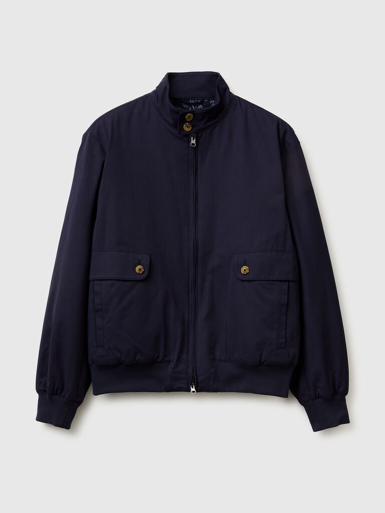 Jacket with paisley lining