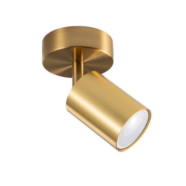 Kinkiet złoty GOLDI 1xGU10x10W wym:8x8x8cm IP20 Polux