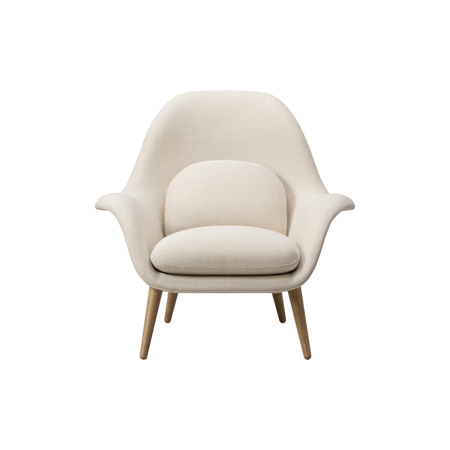 FF1770 Swoon Lounge Chair, Sunniva 811/lakeret eg